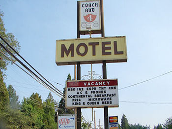 Motel Coach N Four Grass Valley Exterior foto